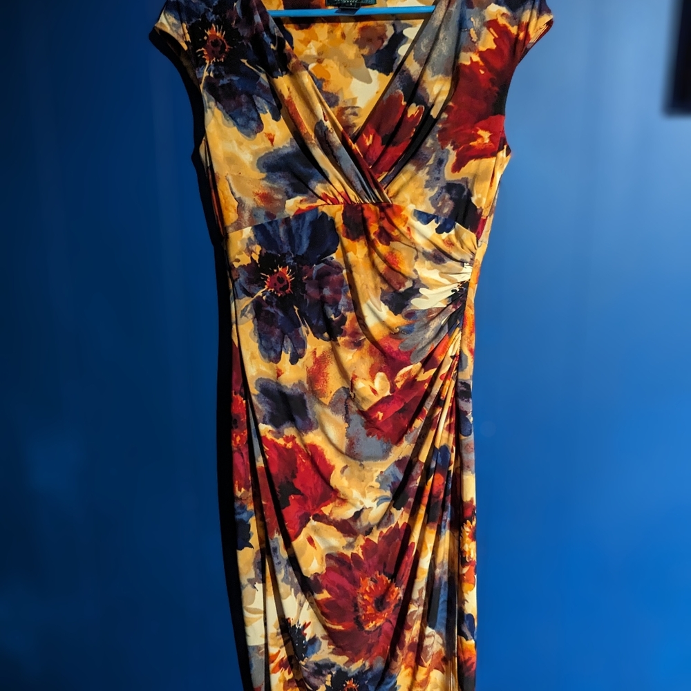 Multi Coloured Cocktail Dress